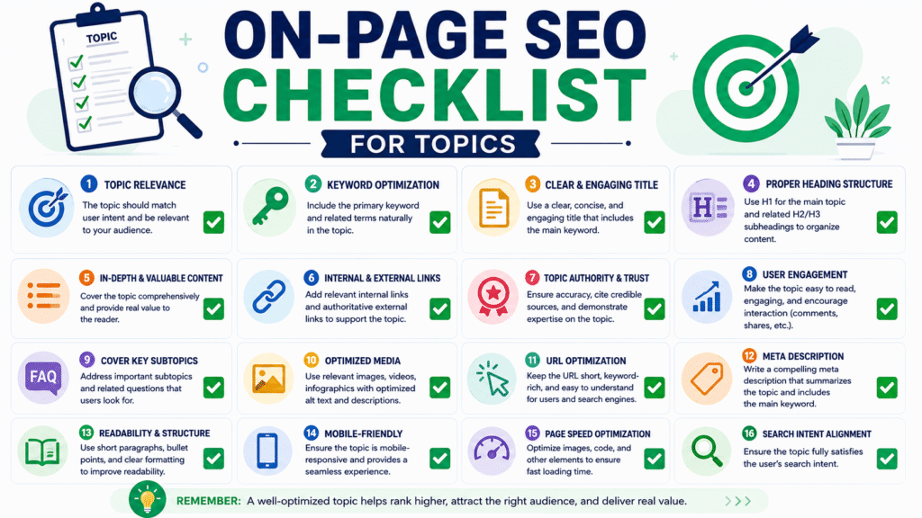 ON - Page SEO Checklist (1)
