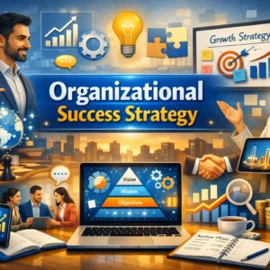 Professional productivity systems design course with modern workplace visuals