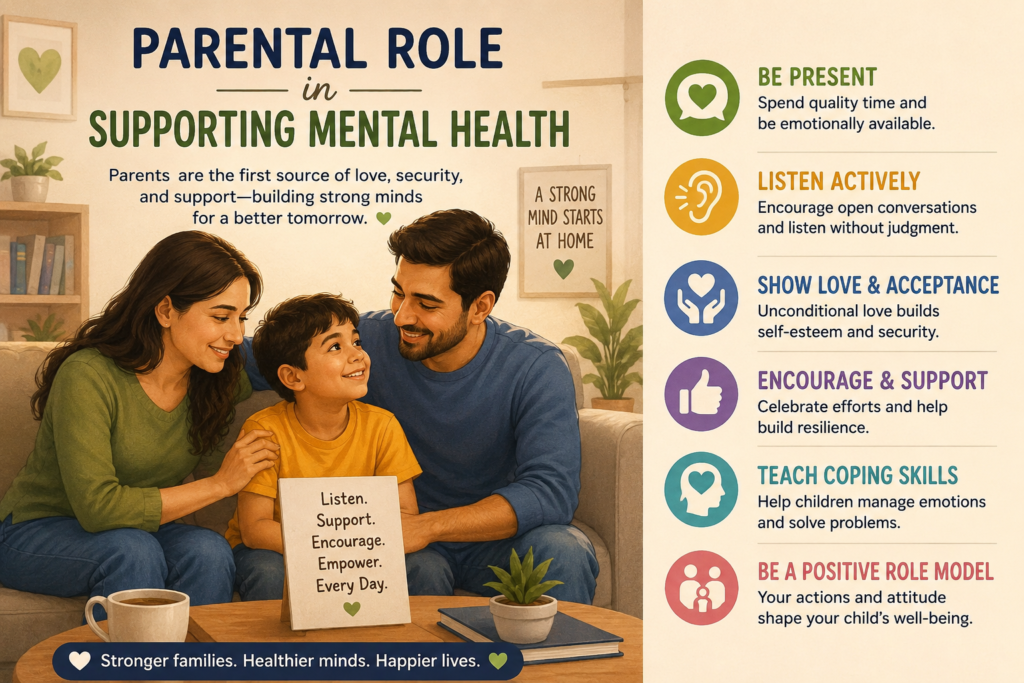 PARENTAL ROLE IN SUPPORTING MENTAL HEALTH