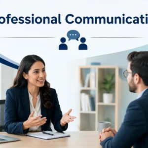 Professional course image showing Professional Communication skills and workplace interaction