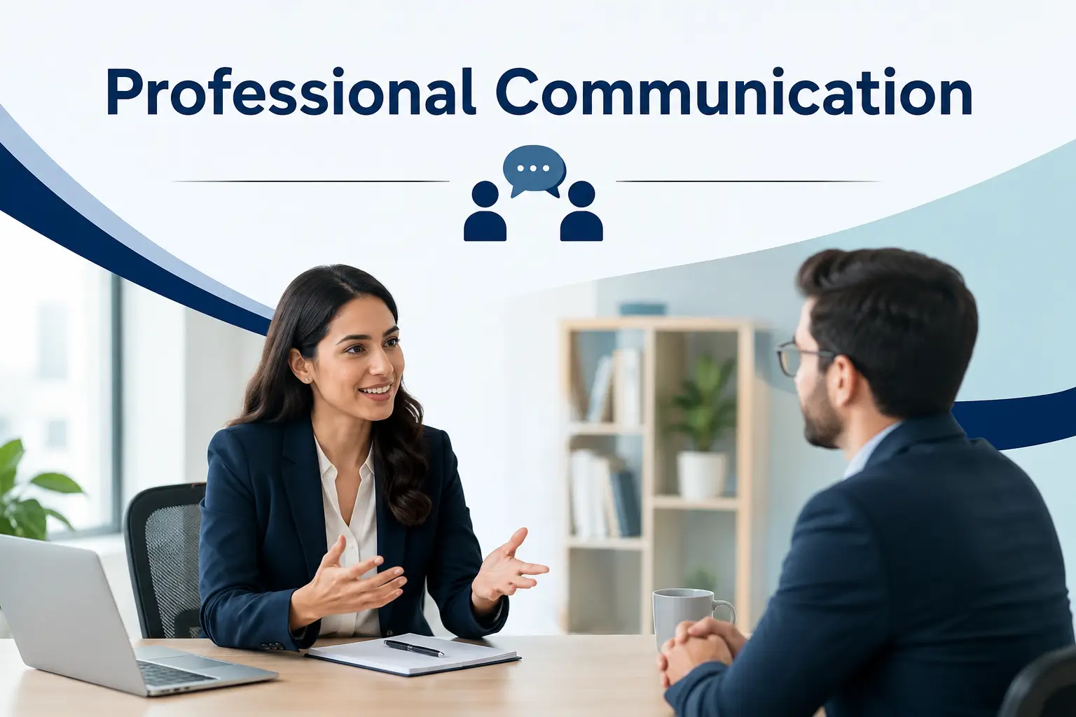 Professional course image showing Professional Communication skills and workplace interaction