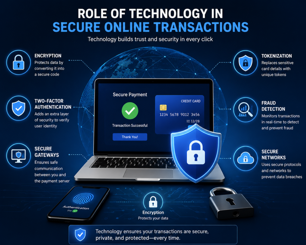 ROLE OF TECHNOLOGY IN SECURE ONLINE TRANSATIONS