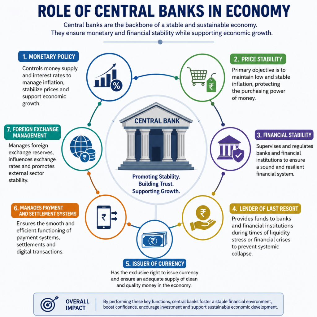 Role of Central Banks in Economy