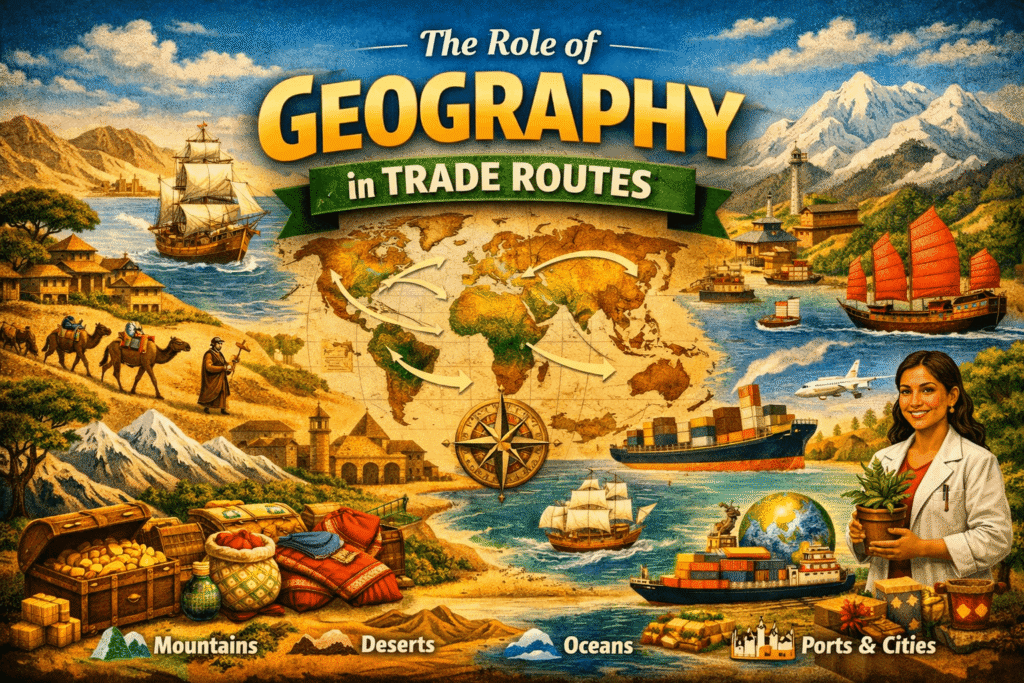 Role of Geography in Trade Routes