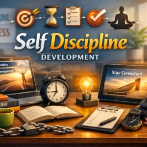 rofessional self discipline development course design with motivational visuals