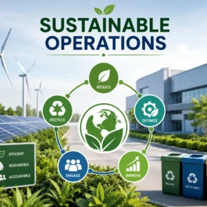 High-quality course image for Sustainable Operations with eco-friendly business visuals