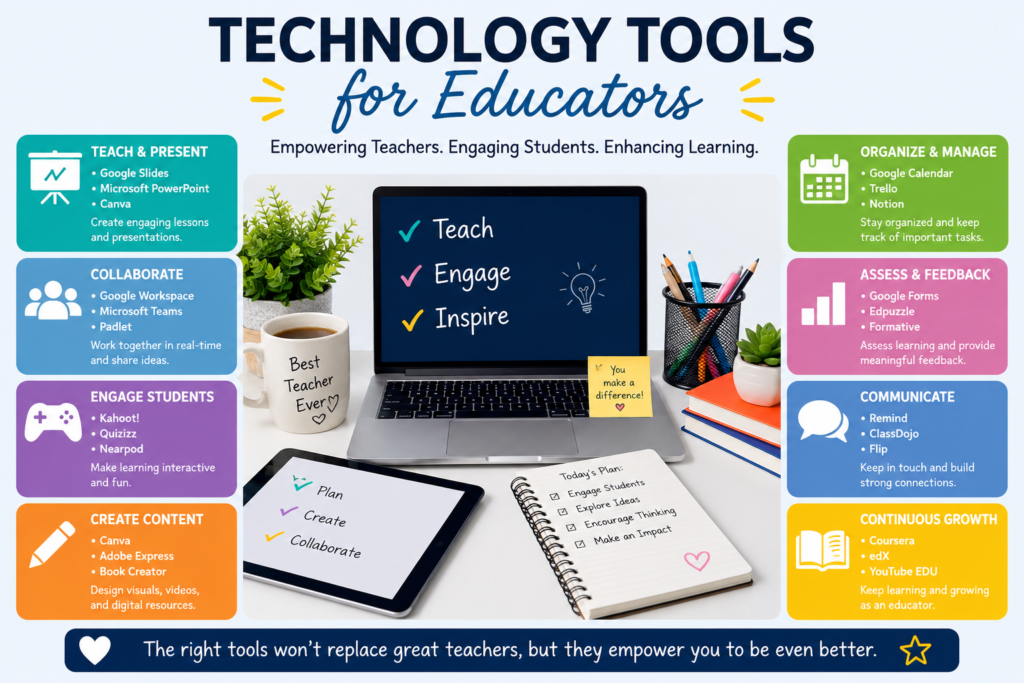 TECHNOLOGY TOOLS FOR EDUCATORS