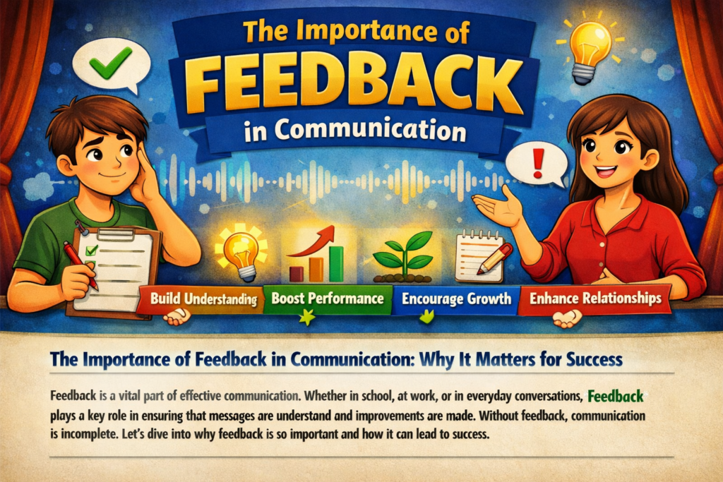 The Importance of Feedback in Communication