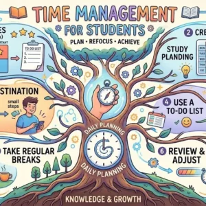 Professional course image for Time Management for Students with modern study visuals
