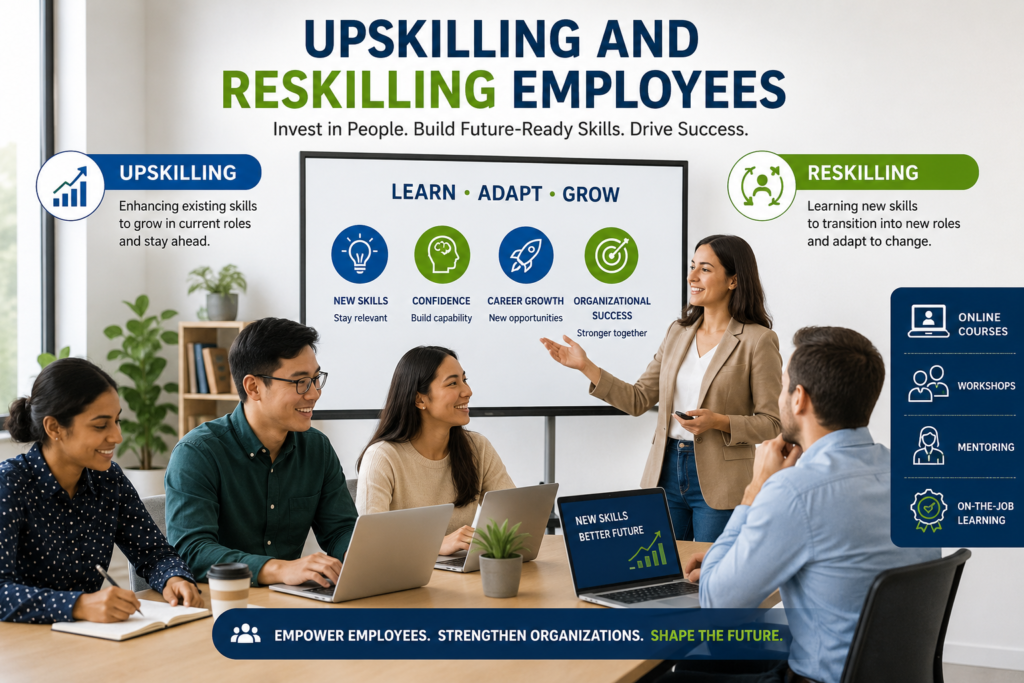 UPSKILLING AND RESKILLING EMPLOYEES