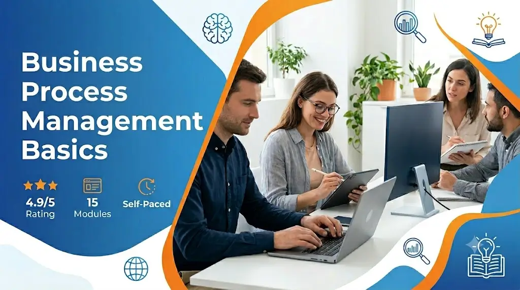 Professional course image for Business Process Management Basics training