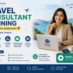 Travel Consultant Training Course for tourism and travel careers
