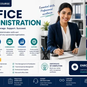 Office Administration Course for office management and administrative skills