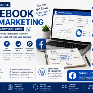 Facebook Ads Marketing Course for digital advertising and lead generation