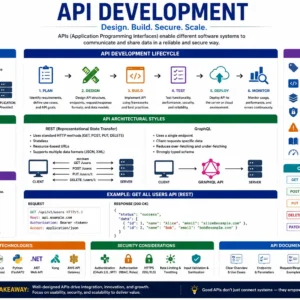 API Development Course online covering REST API development and backend integration
