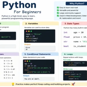 Python for Beginners Course online certification training