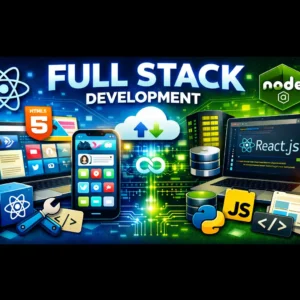 Full Stack Development Course covering frontend backend and MERN Stack technologies