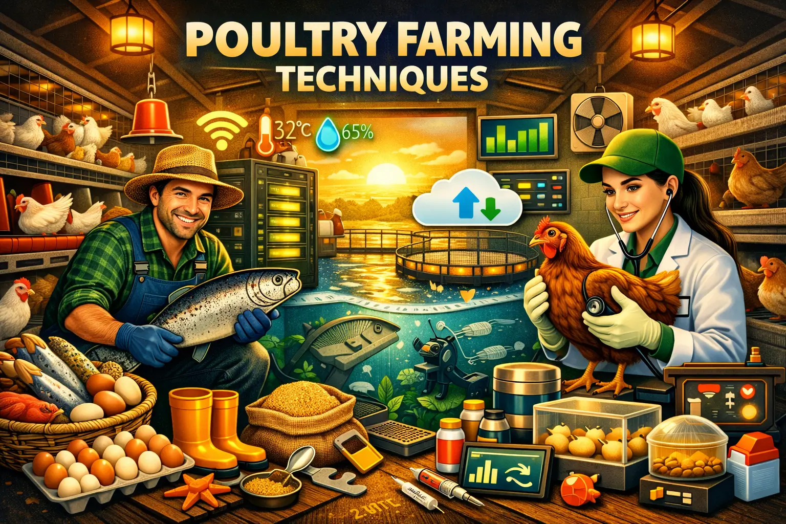 Poultry Farming Techniques Course for Modern Poultry Production