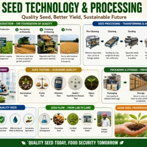 Seed Technology and Processing Course for modern agriculture and seed quality management
