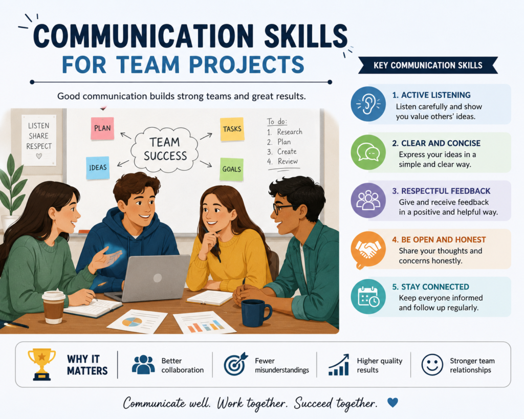 communication skills for team project