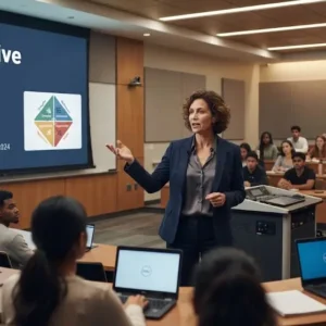 High-quality educational course image featuring Competitive Business Strategy with modern visuals