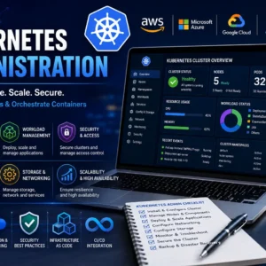 Professional educational image for Kubernetes Administration course