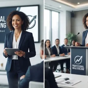 High-quality educational course image featuring Professional Image Building with modern visuals
