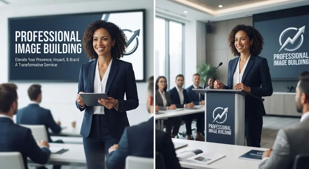 High-quality educational course image featuring Professional Image Building with modern visuals