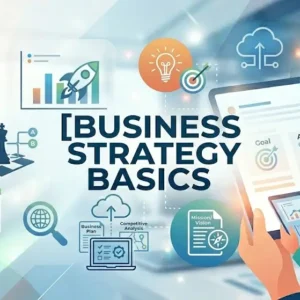 Professional course image for Business Strategy Basics training