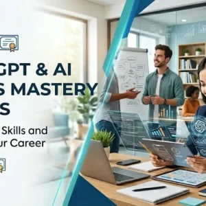 Professional course image for ChatGPT & AI Tools Mastery Basics training
