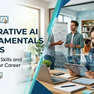 Professional course image for Generative AI Fundamentals Basics training