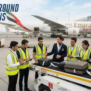 High-quality educational course image featuring Airline Ground Operations with modern visuals
