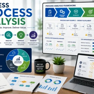 Professional course image for Business Process Analysis with modern design