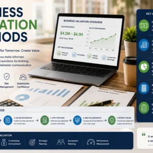 Professional banner for Business Valuation Methods training course