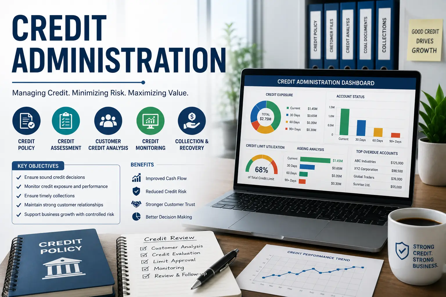 Professional banner for Credit Administration training course