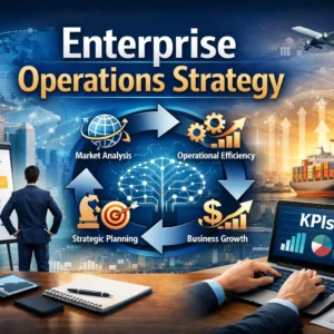 Professional Enterprise Operations Strategy course image with business and strategy visuals