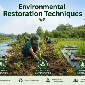 Professional educational banner for Environmental Restoration Techniques course