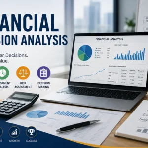 Professional banner for Financial Decision Analysis training course