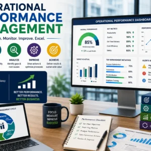 Professional course image for Operational Performance Management with modern design