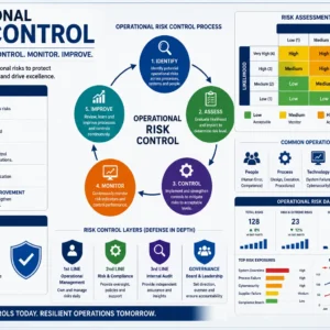 Professional course image for Operational Risk Control with modern design