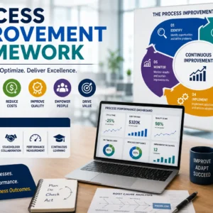 Professional course image for Process Improvement Framework with modern design