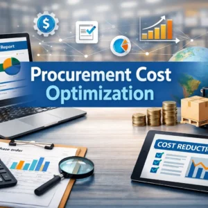 Professional course image for Procurement Cost Optimization with cost-saving visuals