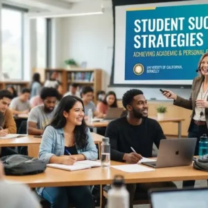 High-quality educational course image showing Student Success Strategies with learning and achievement visuals.
