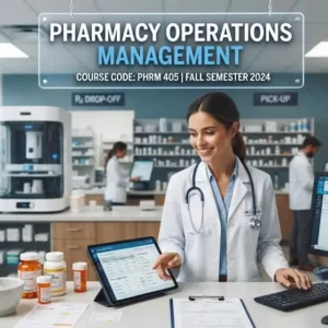 course name Pharmacy Operations Management