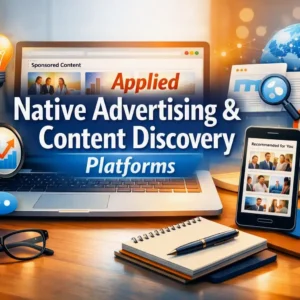 Educational banner for Applied Native Advertising & Content Discovery Platforms course